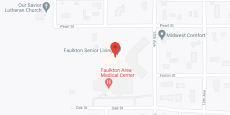 Faulkton Senior Living in google map