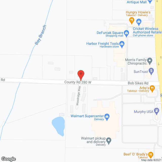 Woodridge Apartments in google map