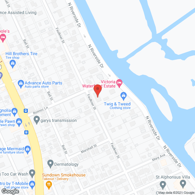 Little River Manor INC in google map