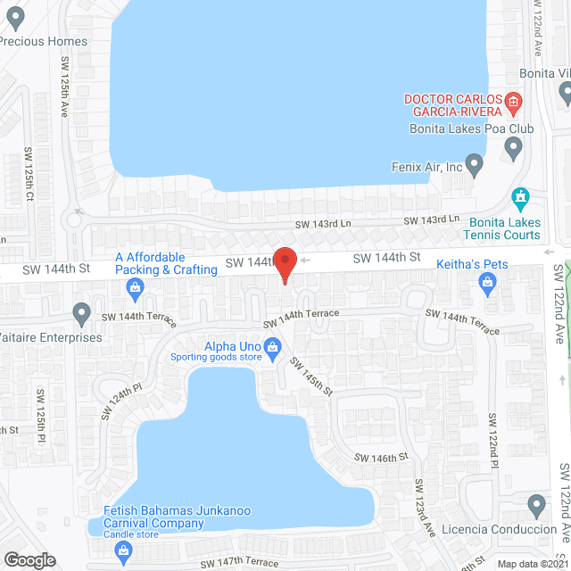 Bma Assisted Living Facility in google map