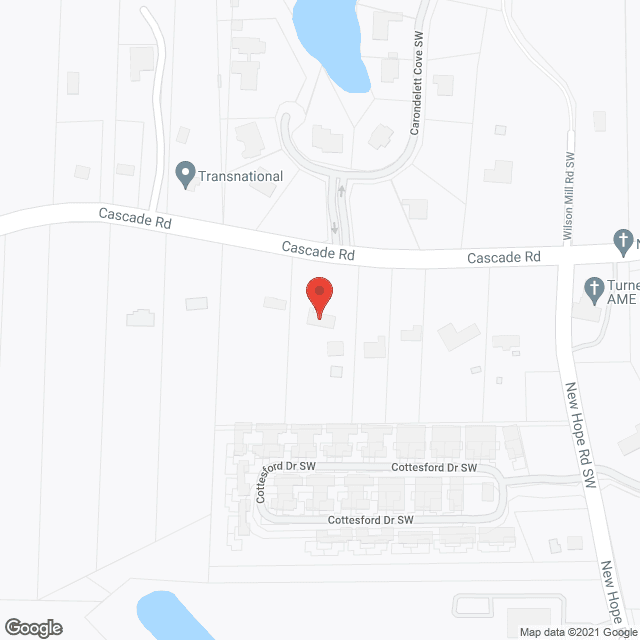 Atlanta Residential Care Home in google map