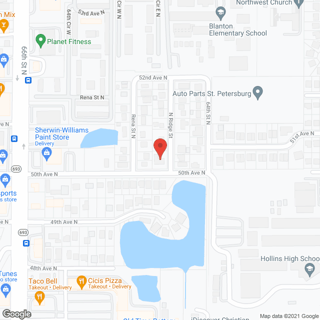 Visiondel Assisted Living Facility in google map