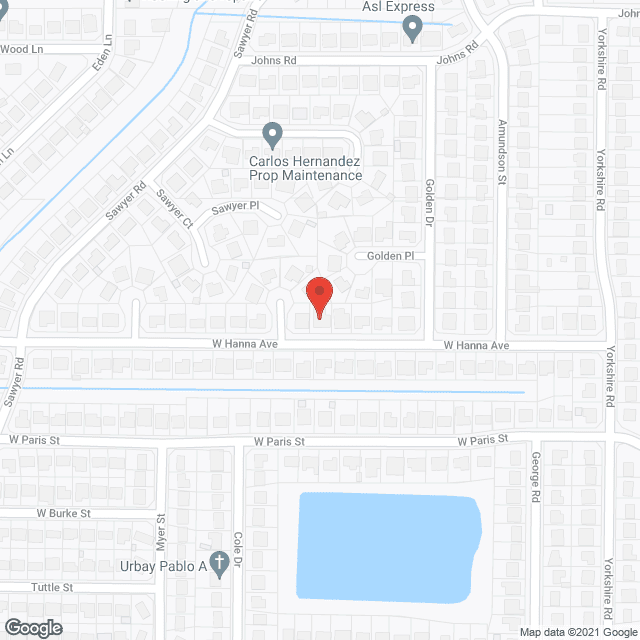 Casa de Los Abuelos ALF in google map