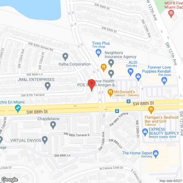 Aleman's Family Home Corp in google map