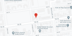 Lexington in google map