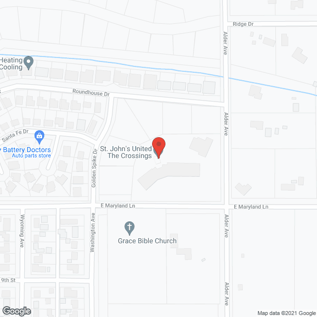 Browns Landing at the Crossings in google map