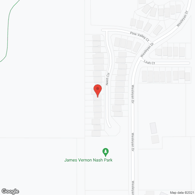 Aurora Hearts in google map