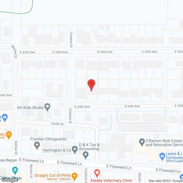 Northern Lighthouse AL in google map