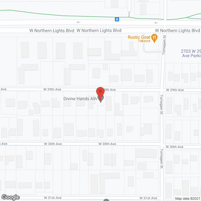 Divine Hands ALH in google map