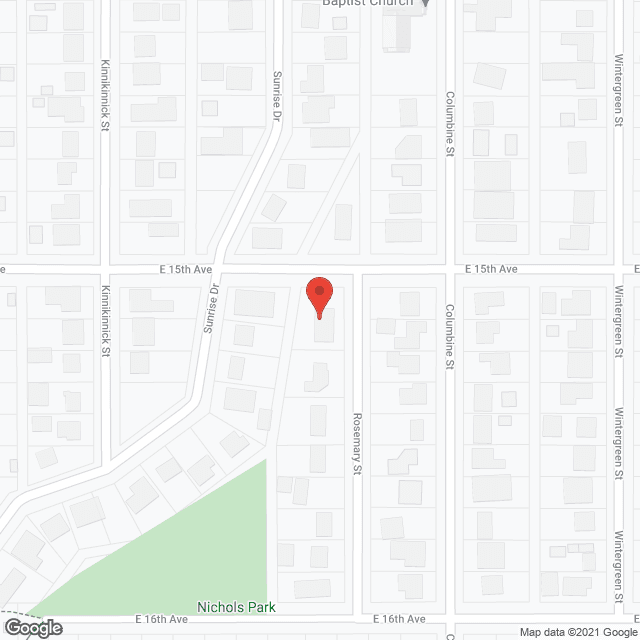 Gentle Loving Care Assisted Living Home in google map