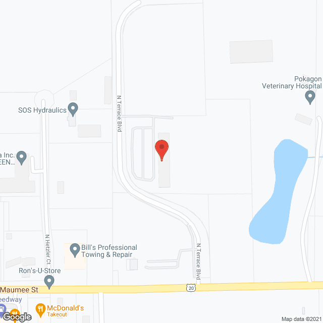 Terrace Ridge Apartments in google map