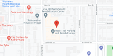 Colonial Tyler Care Center in google map