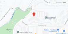 Breezewood Apartments in google map