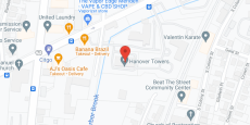 Hanover Towers in google map