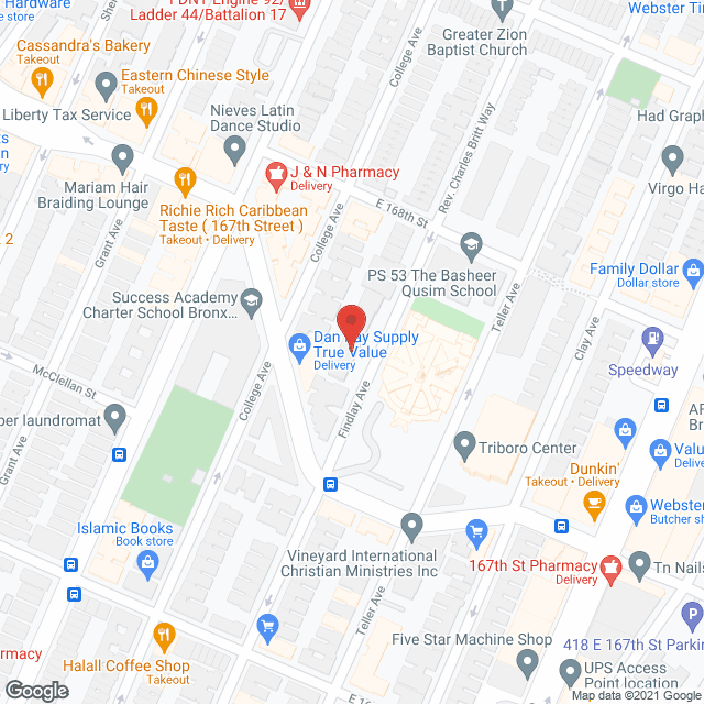 Triboro Center for Rehabilitation (Centers Corp.) in google map