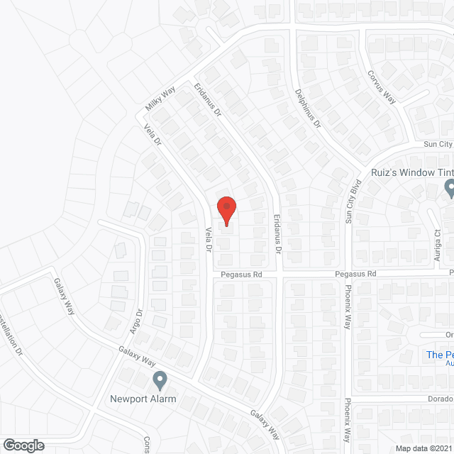 Ridgemoor Villa in google map