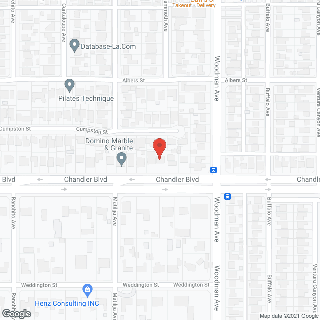 Chandler Assisted Living in google map