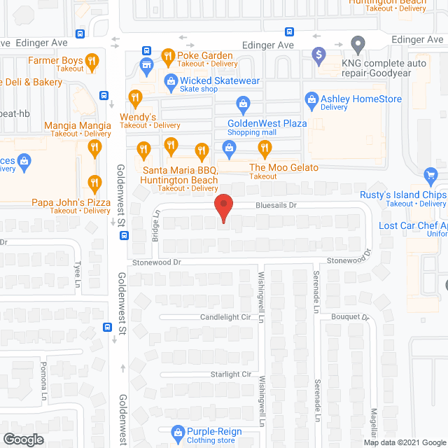 Lotus Senior Care II in google map