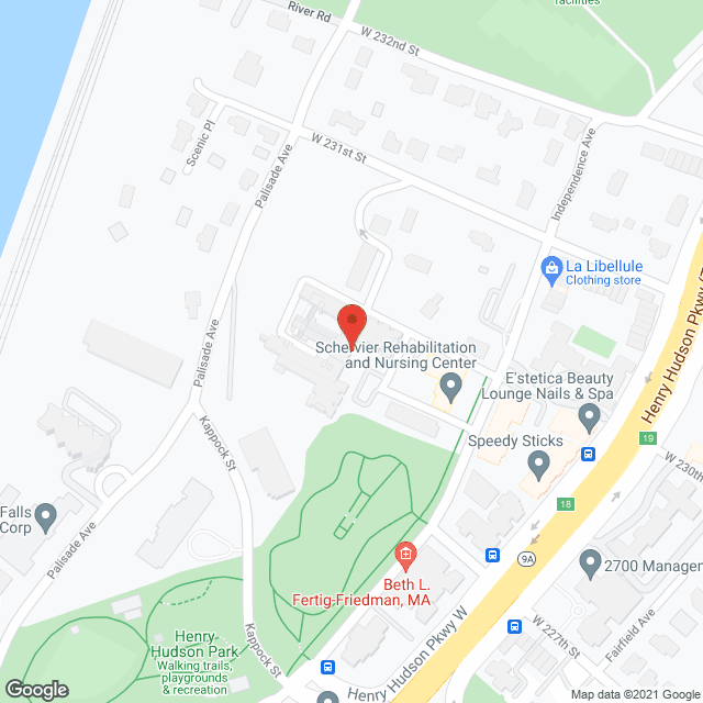 Schervier Nursing Care Center in google map