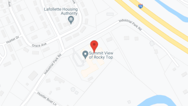 Summit View of Rocky Top in google map