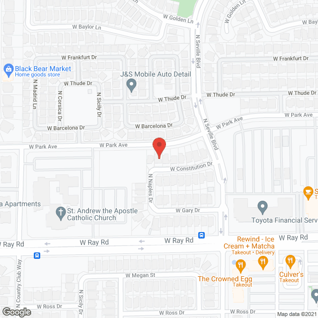 Chandler Senior Assisted Living Home LLC in google map