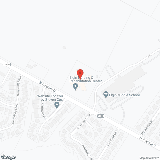 Elgin Nursing and Rehabilitation in google map