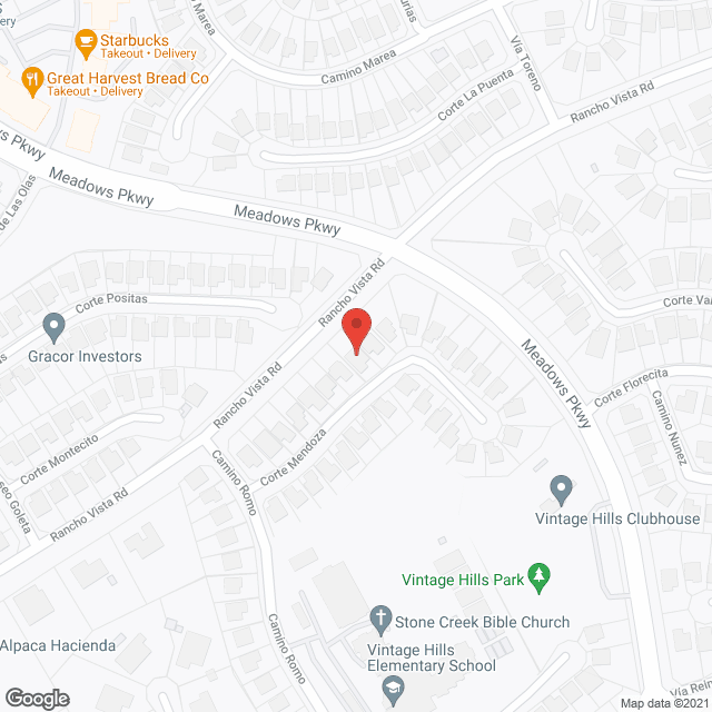 Corte Mendoza Home for the Elderly in google map