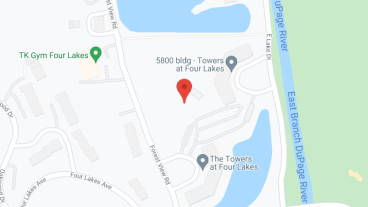 Towers at Four Lakes in google map