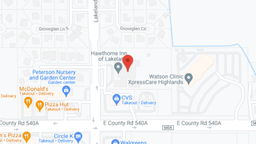 Hawthorne Inn of Lakeland in google map