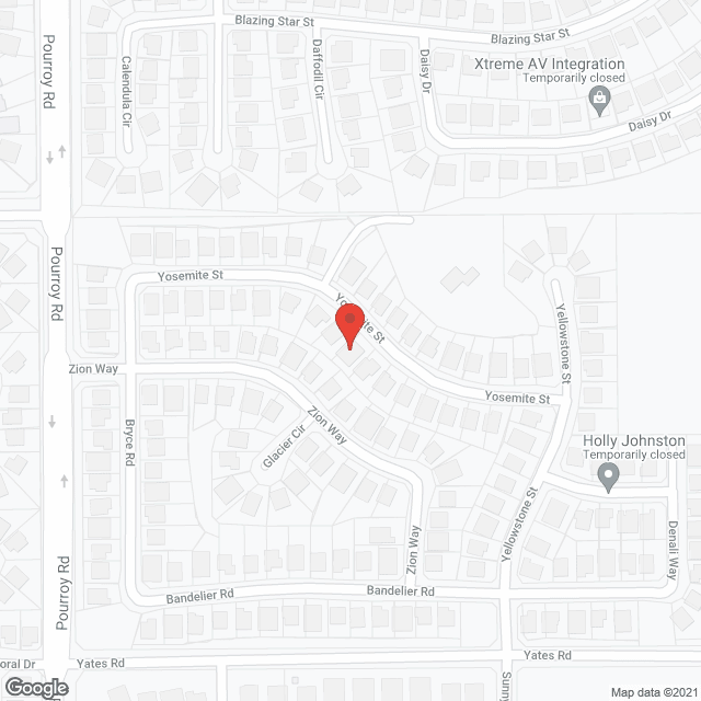 Yosemite Home Care in google map