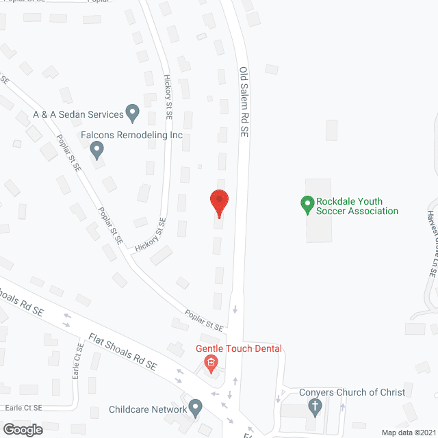 Heritage Home Care in google map