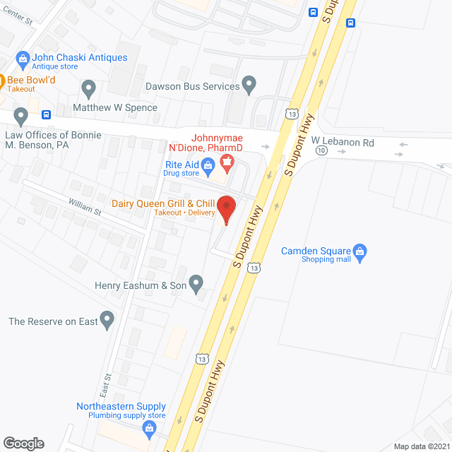 Pinnacle Nursing and Rehab in google map