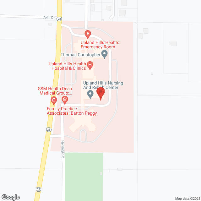 Upland Hills Health Inc in google map