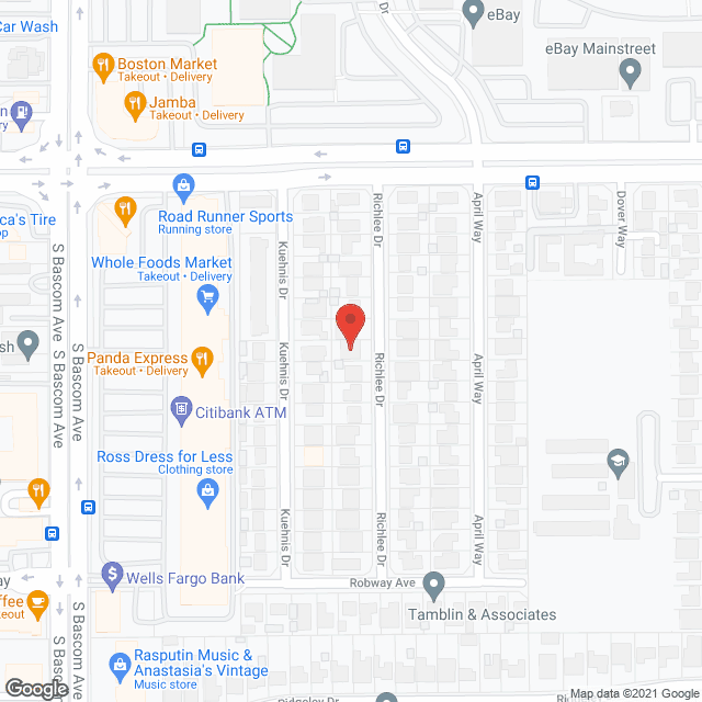 The Richlee Home in google map