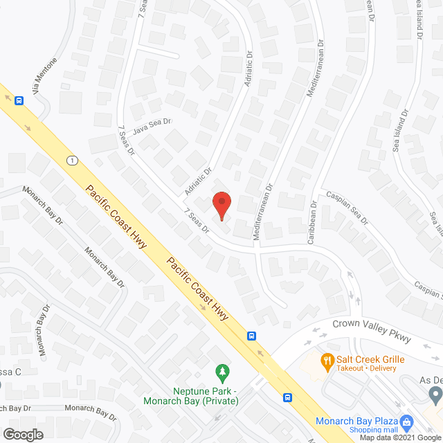 Seven Seas Elder Care in google map