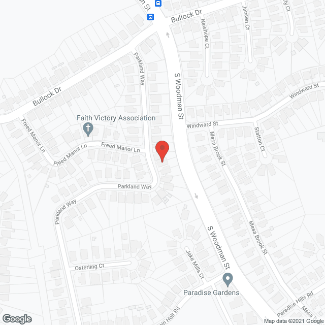 Rivera's Care Home in google map