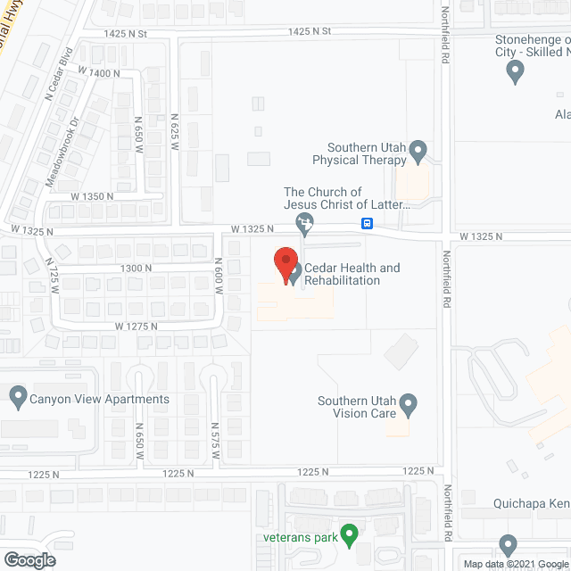 Kolob Regional Care & Rehab in google map