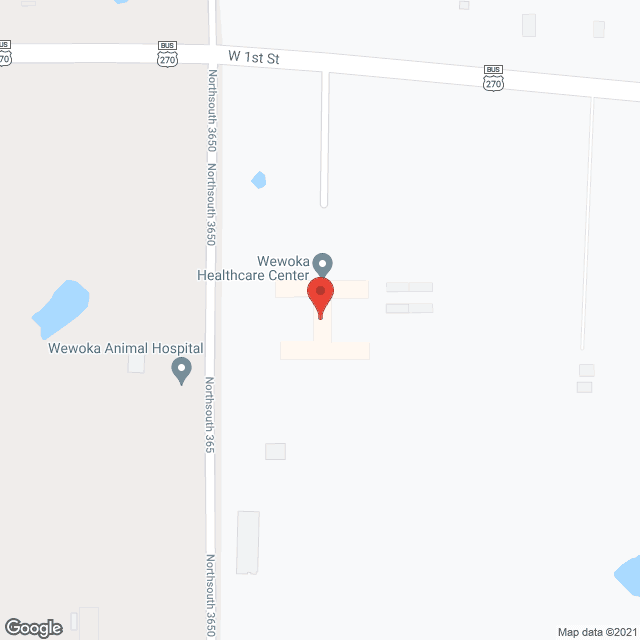 Wewoka Nursing Home in google map