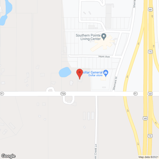 Southern Pointe Living Ctr in google map