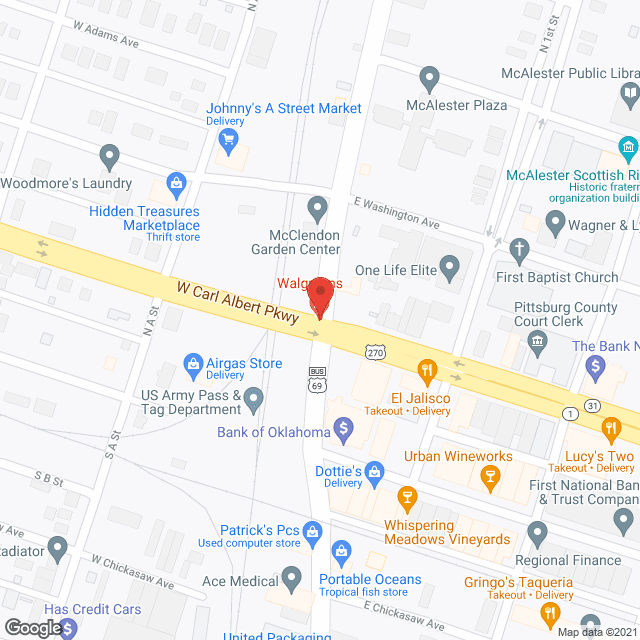 Mitchell Manor Convalescent in google map