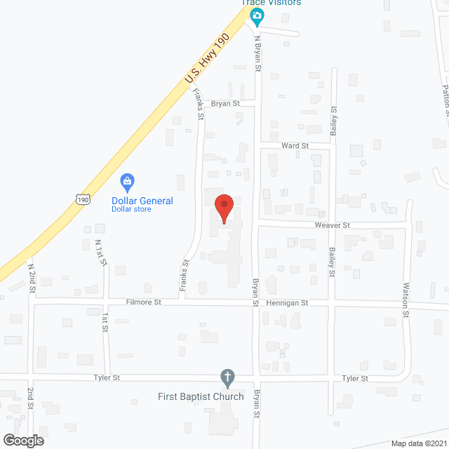 Merryville Nursing Ctr in google map