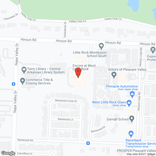 Pleasant Valley Living Ctr in google map