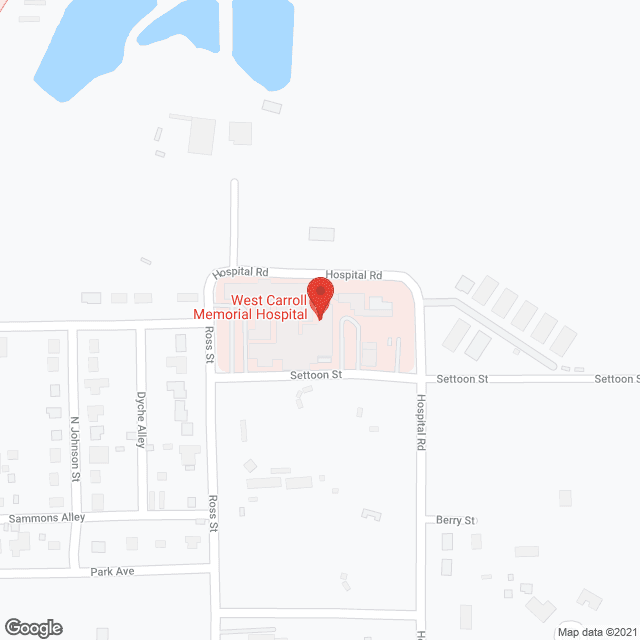 West Carroll Care Memorial Ctr in google map