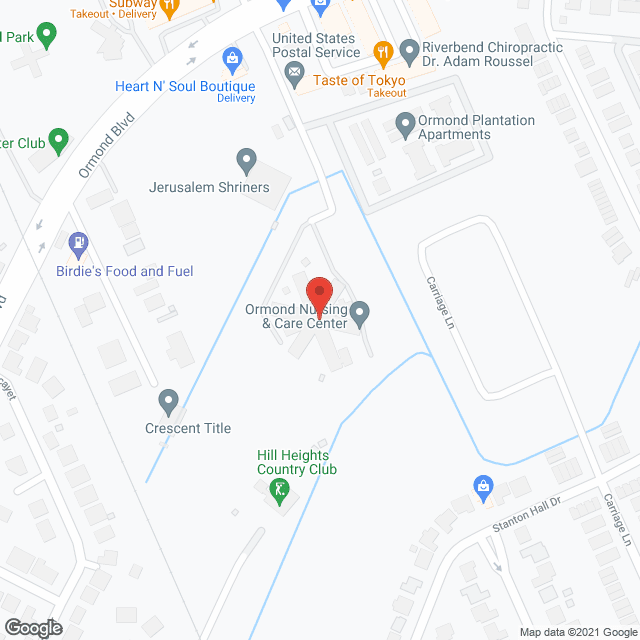 Ormond Nursing & Care Center in google map