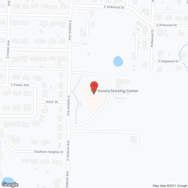 Aurora Nursing Ctr in google map