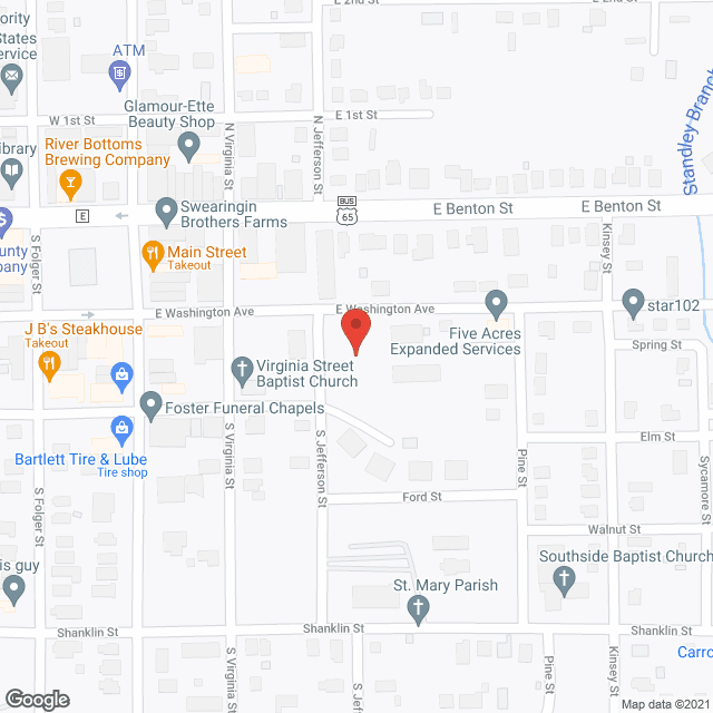 Spring Manor Grp Home and Apts in google map