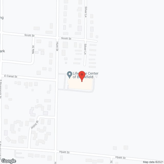 Life Care Center of Brookfield in google map