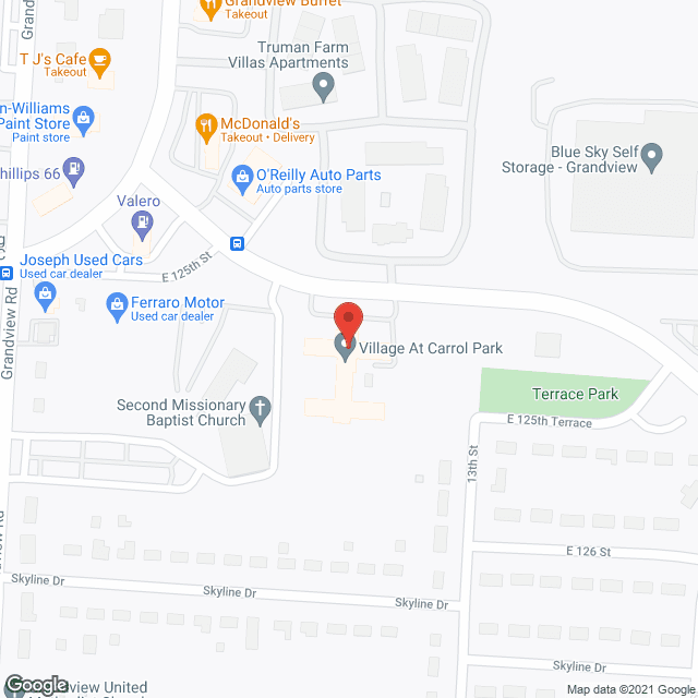 Grandview Manor Care Ctr in google map