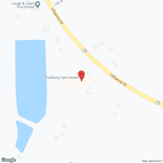 Freeburg Care Ctr in google map