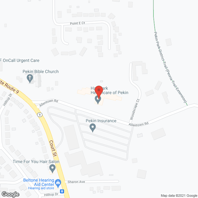 Hallmark House Nursing Ctr in google map